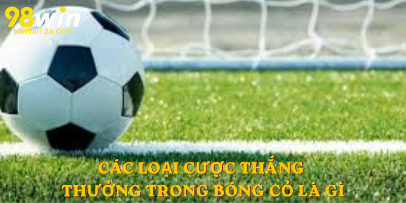 Các loại cược thắng thưởng trong bóng cỏ là gì