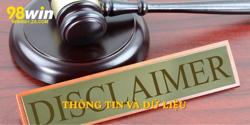Thông tin và dữ liệu 