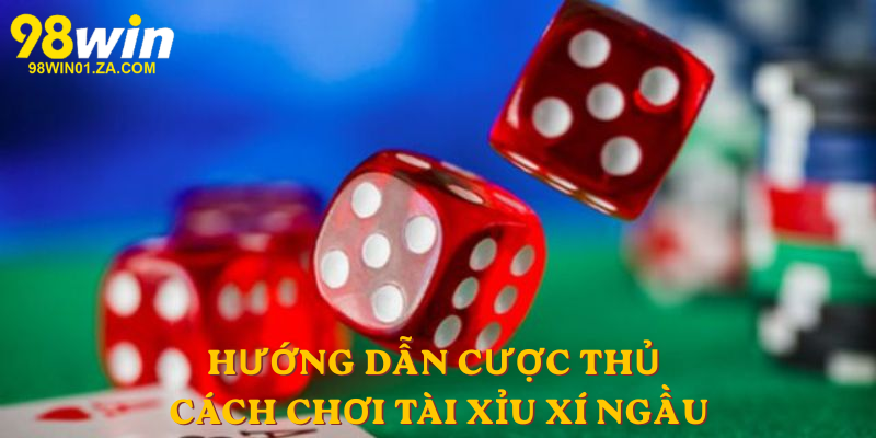 Hướng dẫn cược thủ cách chơi tài xỉu xí ngầu